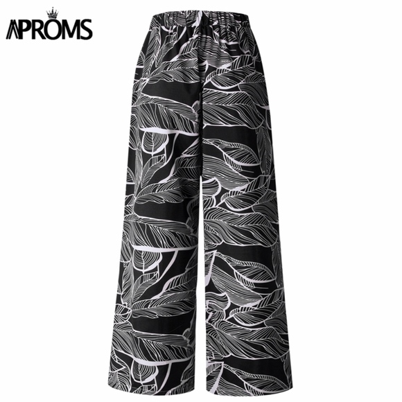 NEW! Boho Wide Leg Pant with Pockets! - Picture 3 of 4